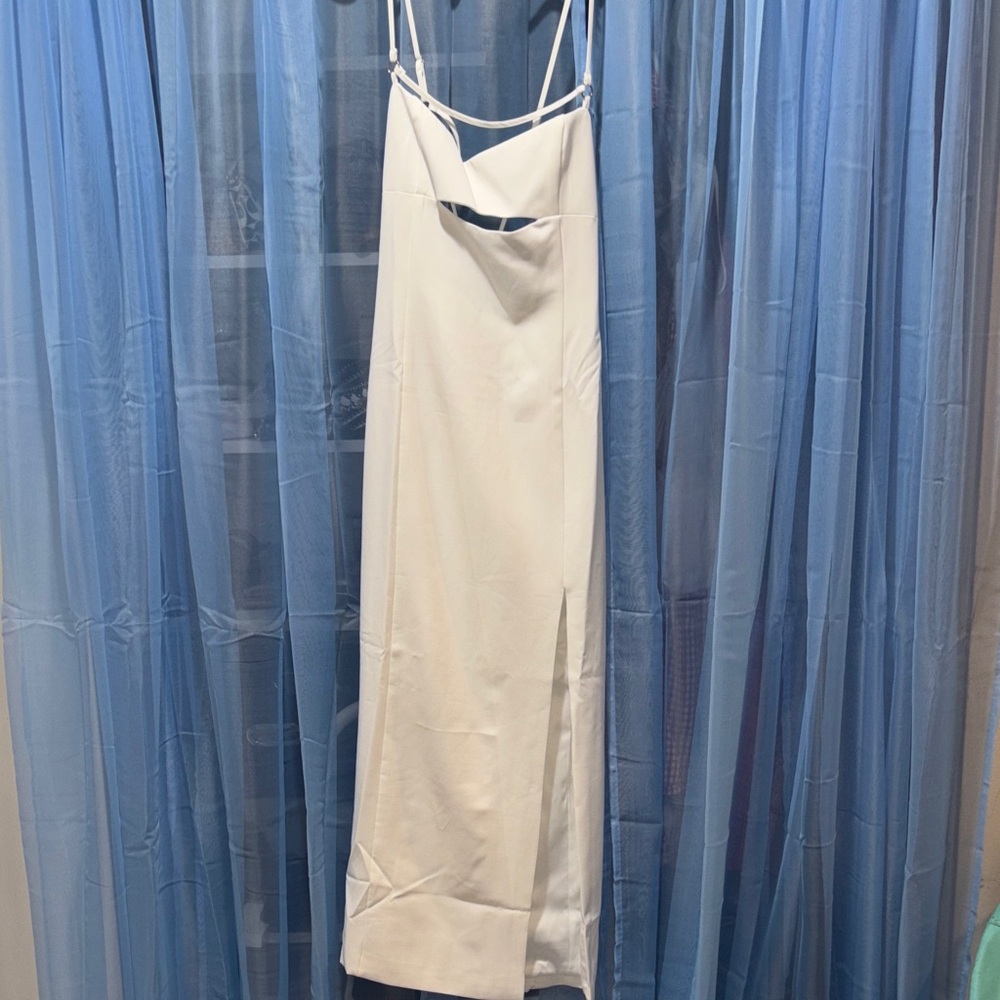 Showpo White Maxi Dress